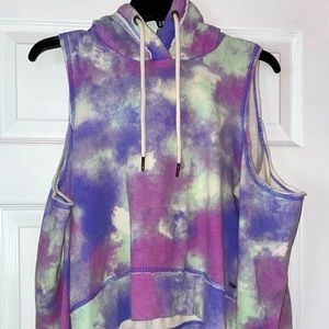Hollister off the shoulder hoodie
